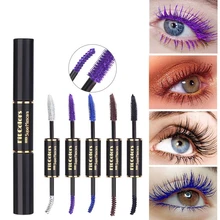 

Double-headed Color Mascara Thick Curling Naturally Elongated Eyelashes Waterproof And Non-smudge White Eyebrow Mascara Cosmetic