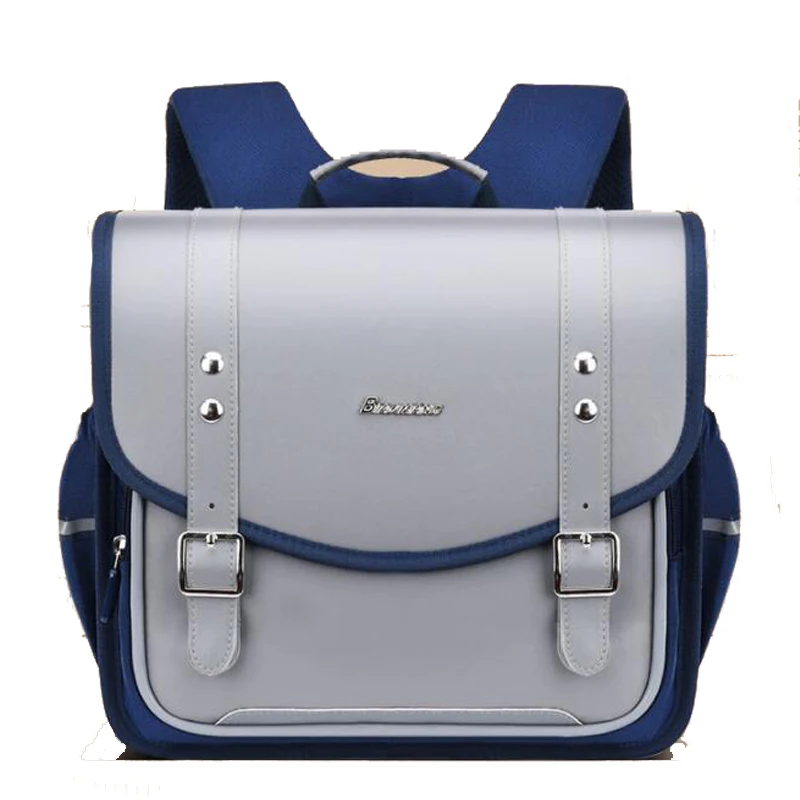 

School Backpacks for Boys School Teenagers Girls Grade 1-3 School Bags for Kids Waterproof PU Backpack 6-12Y Satchel Mochila