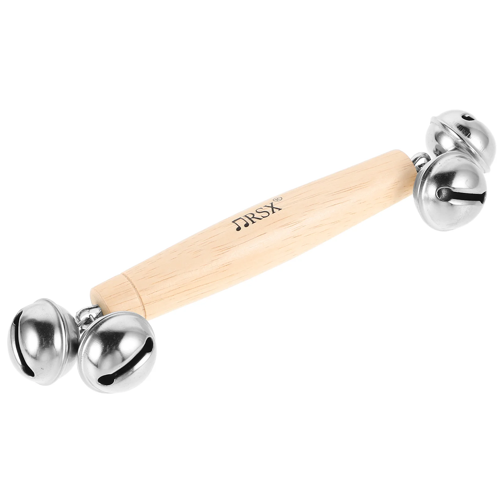 Childrens Wooden Jingle Call Bell Ideal For Early Childhood Education Handheld Percussion Instrument For Kindergarten And Daycar