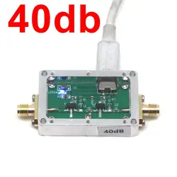 Wideband RF Gain Amplifier with High Flatness and Multiple Gain Options (40DB Model)