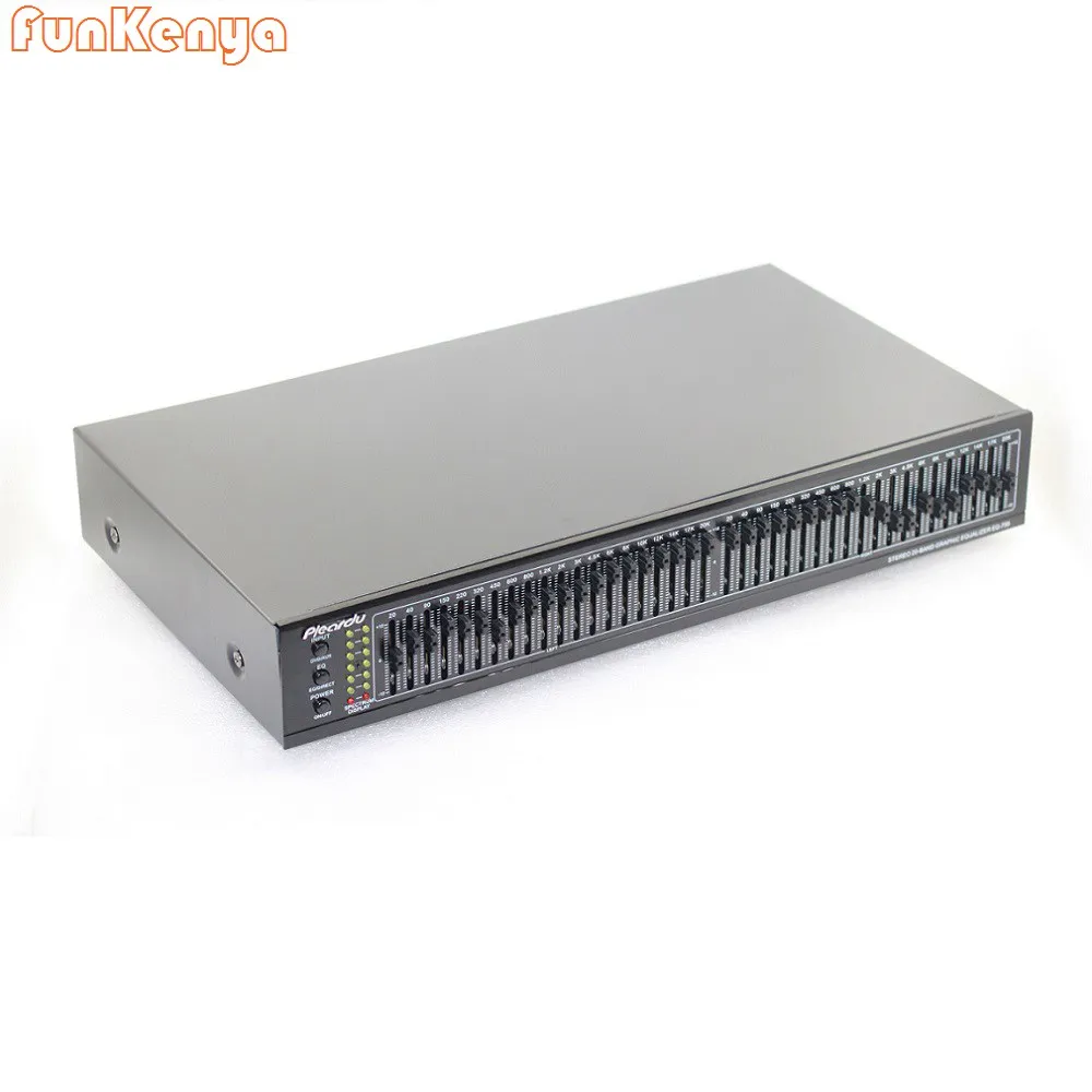 

220V New EQ-799 Dual 20 Band Hifi Stereo Home EQ Bluetooth Professional Audio Equalizer For Amplifier