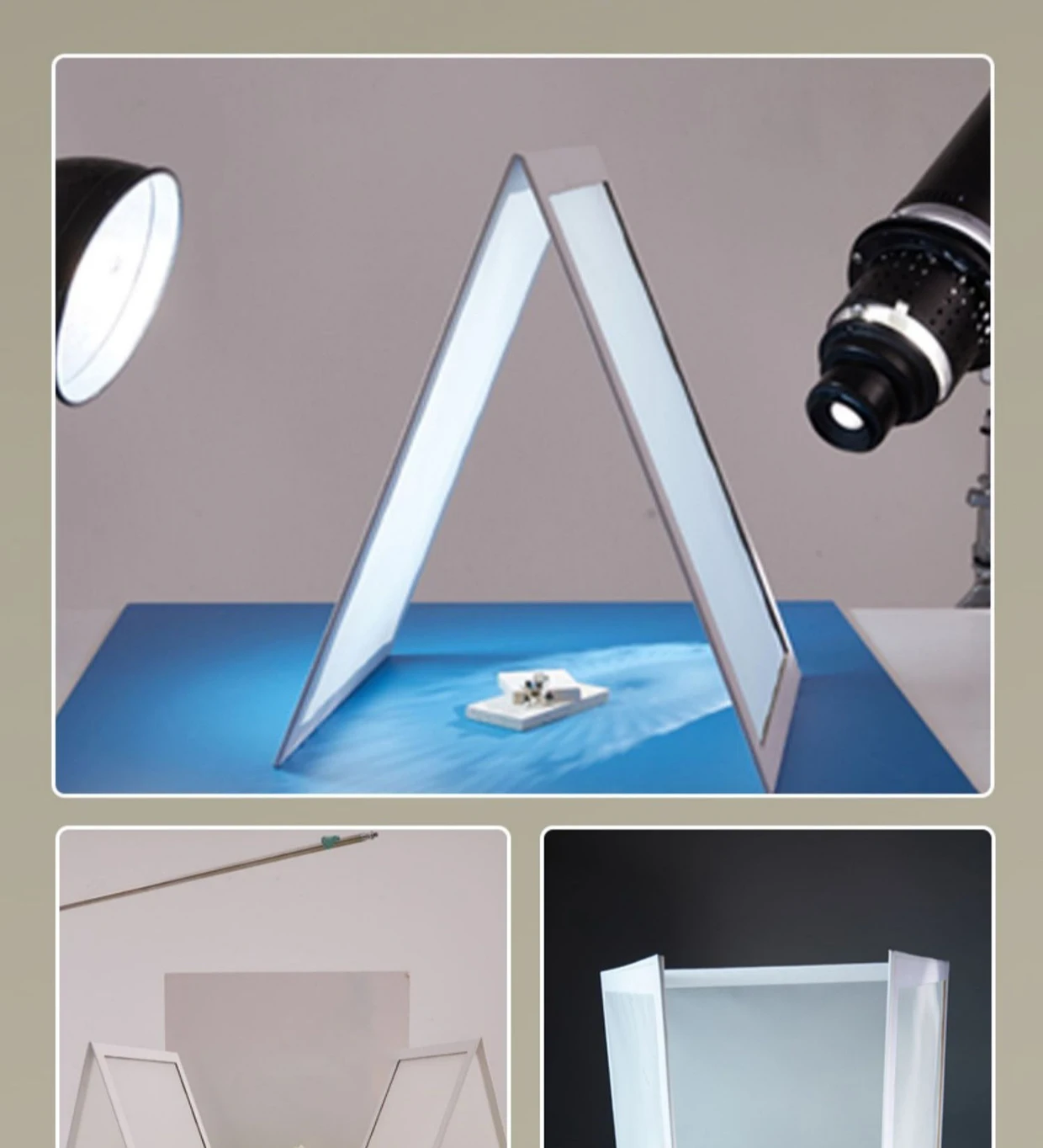 Description Picture 3 of itemFlip Diffuser Foldable Lighting Modifier Reflection Board Tabletop Product Advertisement Shooting Tool for Light Shape Control