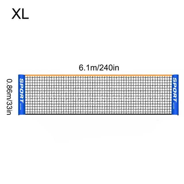 Portable Badminton Tennis Net Sports Net for Pickleball Tennis Soccer Training(only net, no stand) 6