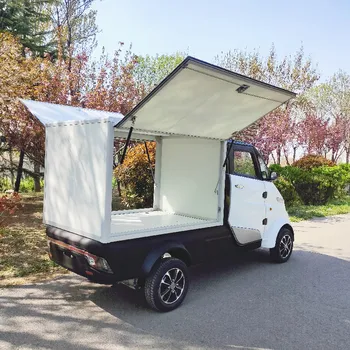 Smart Van For Fast Food Delivery 2021 Most Selling Electric Truck In Europe Market With Hopper