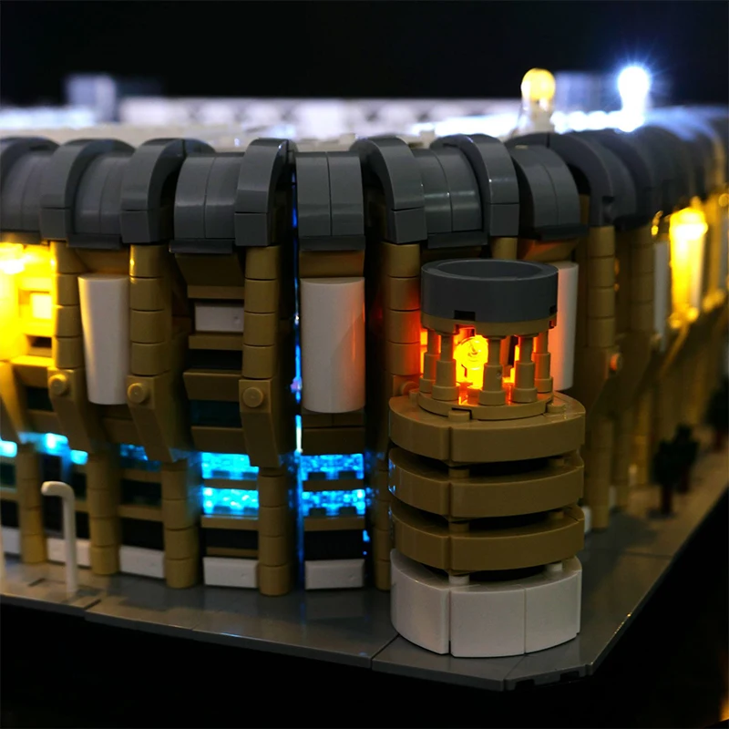 RC LED Light Kit For LEGO 10299 Santiago Bernabéu Stadium Building Blocks Brick Toy（Only LED Light，Without Blocks Model)