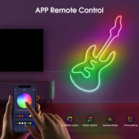 Smart Bluetooth RGBIC Neon LED Strip Light,1M-10M Waterproof USB 5V Neon Rope Light, APP Control for Party/Room/Game Room Decor - Image 3