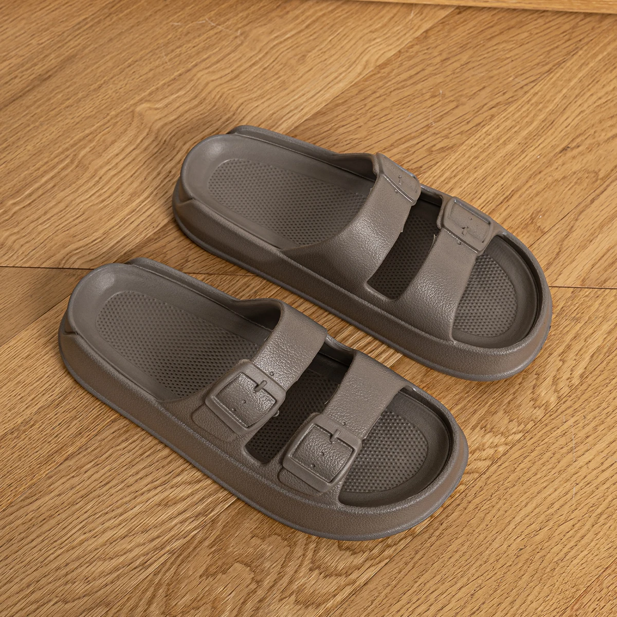 New Thick-soled Couple Slippers For Women To Wear Outside Anti-slip Soft-soled Casual Cool Slippers For Home Use - 6