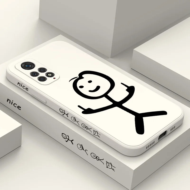 Durable Line Man Silicone Phone Case