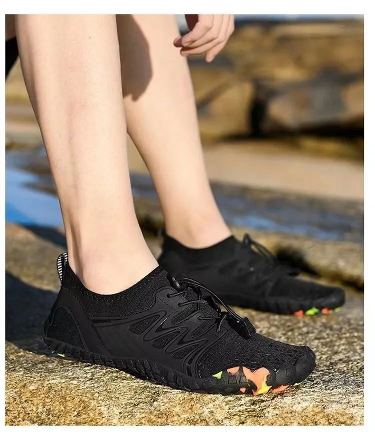 Unisex Indoor Training Women Large Size Wading Couples Vacation Beach Game Aqua Shoes Men Squat water shoes aqua shoes