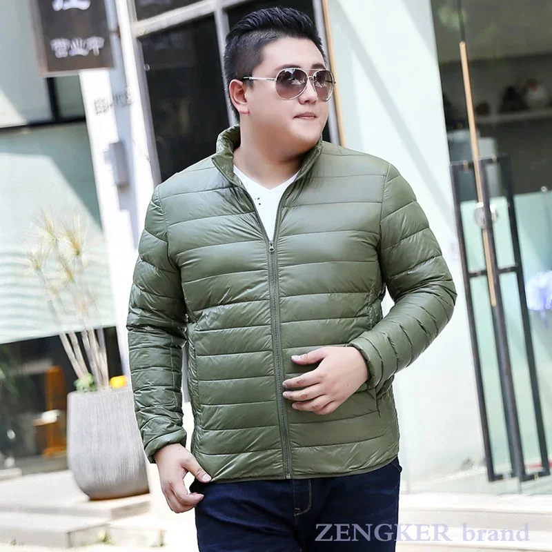 Men's padded jacket winter padded jacket plus size men's jacket loose coat 8XL 10XL 9XL Removable hat winter men 7XL 11XL