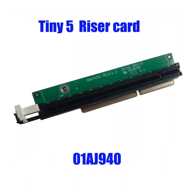 새로운 오리지널 라이저 카드 01AJ940 01AJ902 레노버 씽크센터 M920Q M910X M920X M720Q 씽크스테이션 P330 PCIE16용