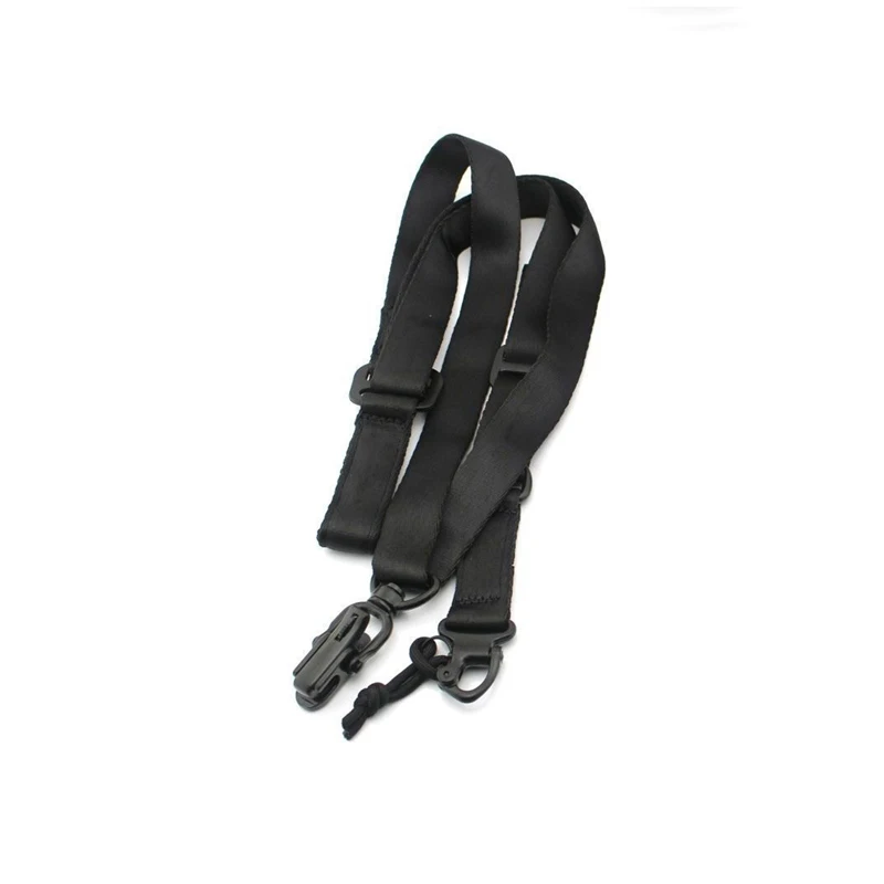 Adjustable Tactical Sling - Secure Single-Point Safety Strap with Hook