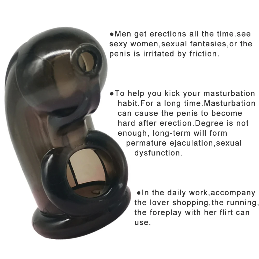 Male Soft Chastity Cage Device Ball Stretcher Scrotum Ring with thorns Restraint BDSM penis chastity cage chastity lock sex toy chastity cage accessory