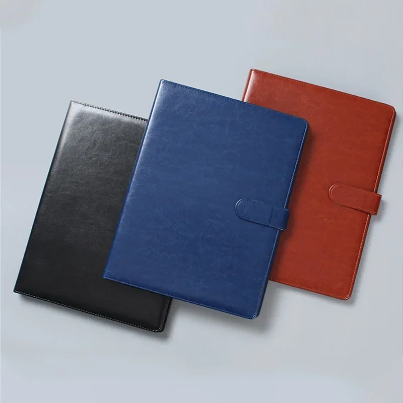 Multifunctional A4 Conference Folder Business Stationery Leather Contract File Folders business folder