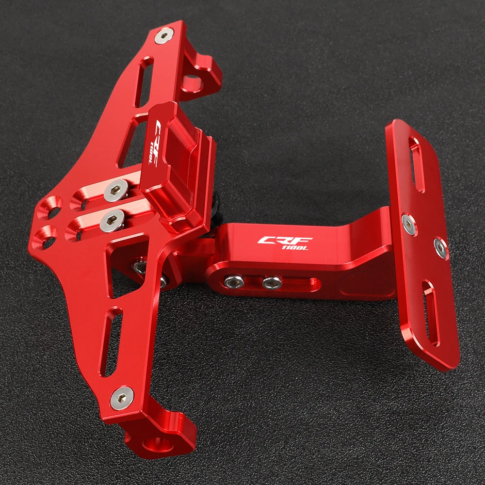 

For Honda CRF1100L CRF 1100L AFRICA TWIN 2019-2022 2023 Motorcycle Fender Eliminator Adjustable License Plate Holder Bracket LED