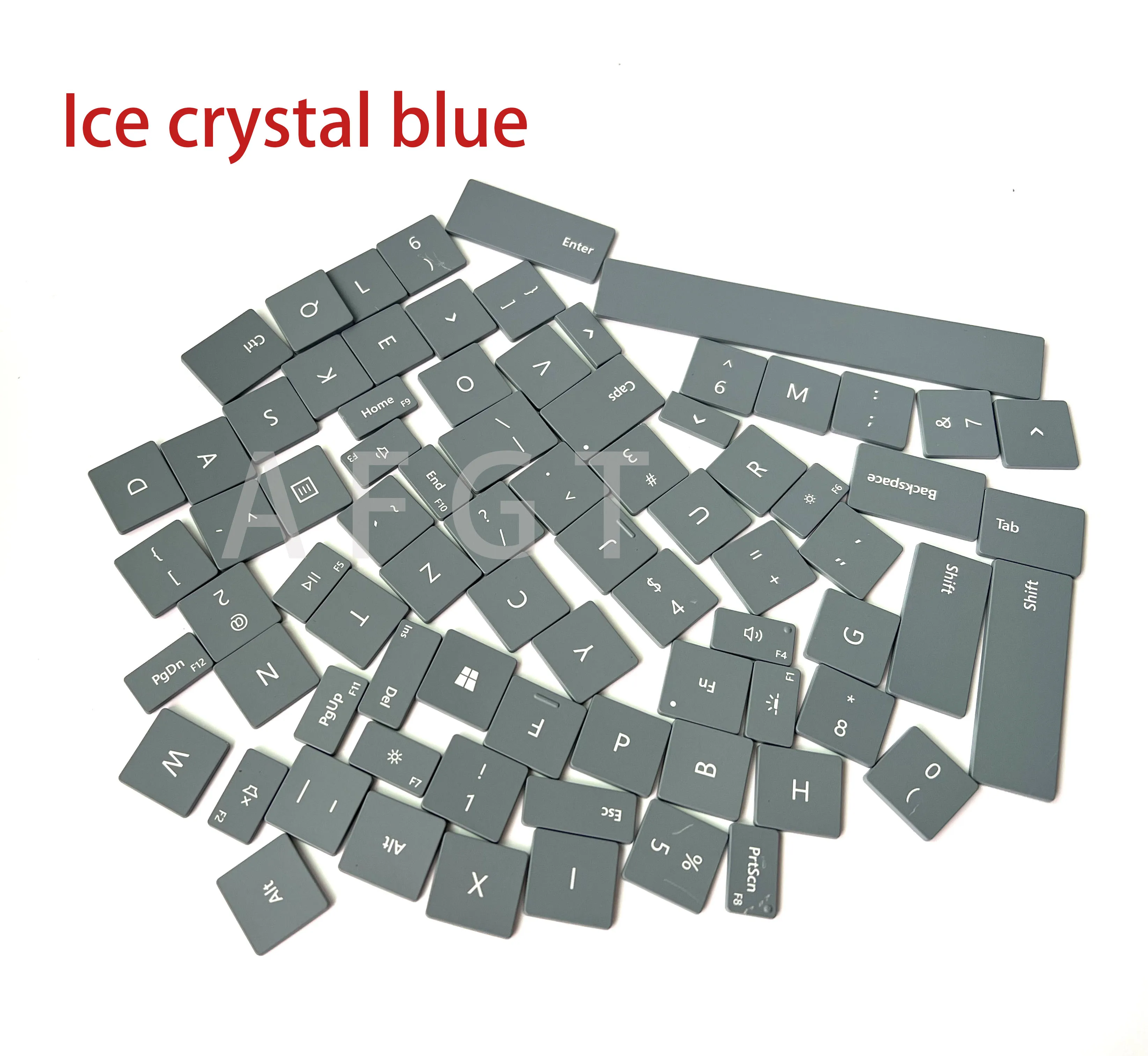 Keycap fidget toy Original for Surface Pro8 ProX key cap keyboard cap 1983 1876 set of keycaps black grey blue red US