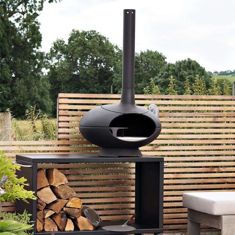 Courtyard Roasting Stove Outdoor Fireplace Garden Outdoor For Real Fire  Burning Wood Heating Stove Villa - Tool Parts - AliExpress