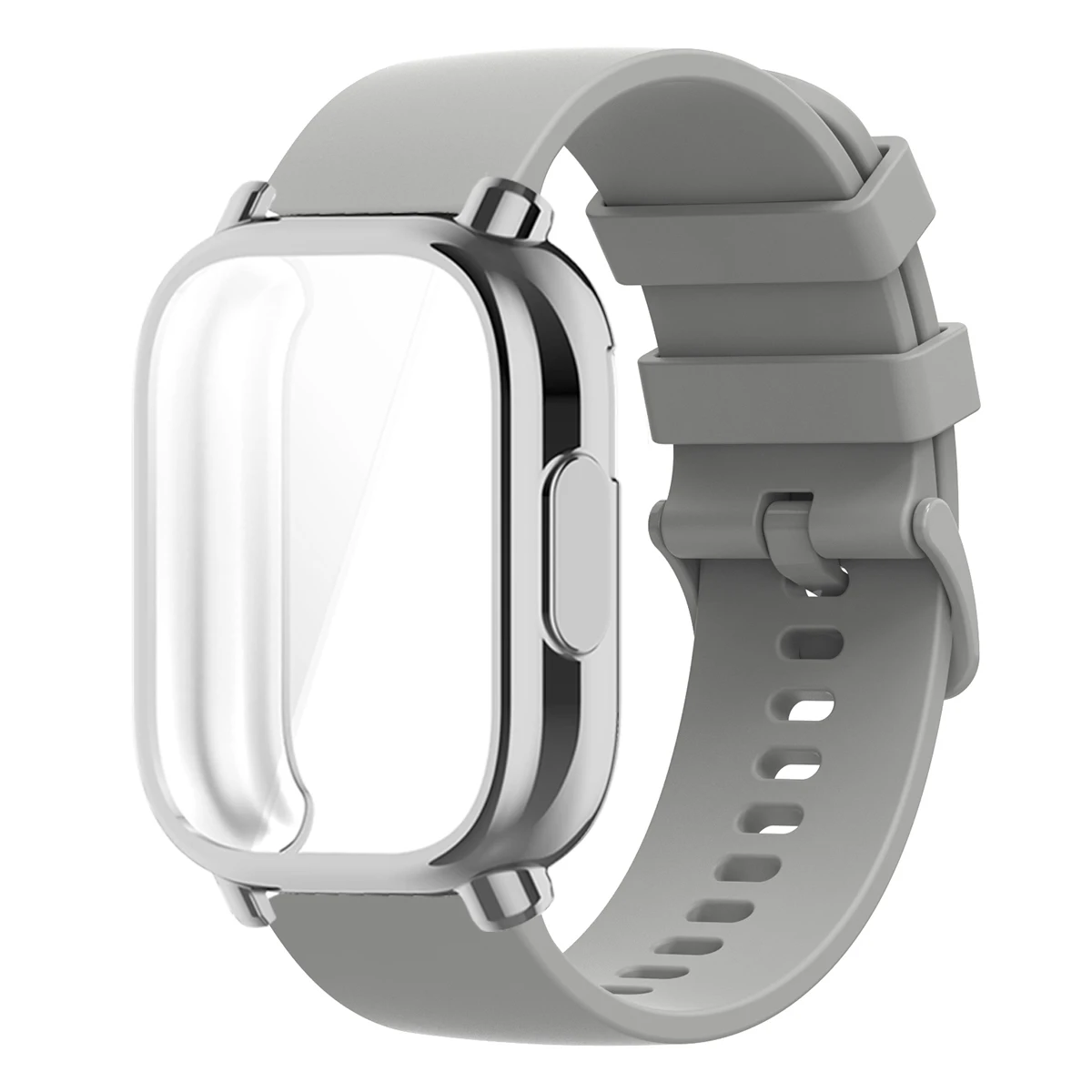 Silicone Strap with Protective Case