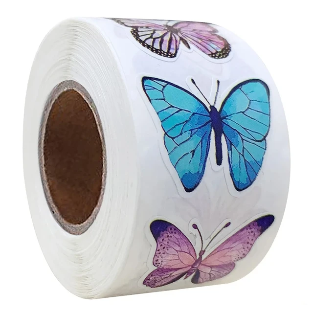 Butterflies and Flowers Stickers 2