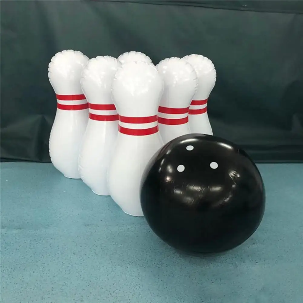 Jeu de Bowling gonflable pour enfants, 1 ensemble, jouets de sport de plein air pour adultes, jeux de pelouse en famille, pour parents et enfants