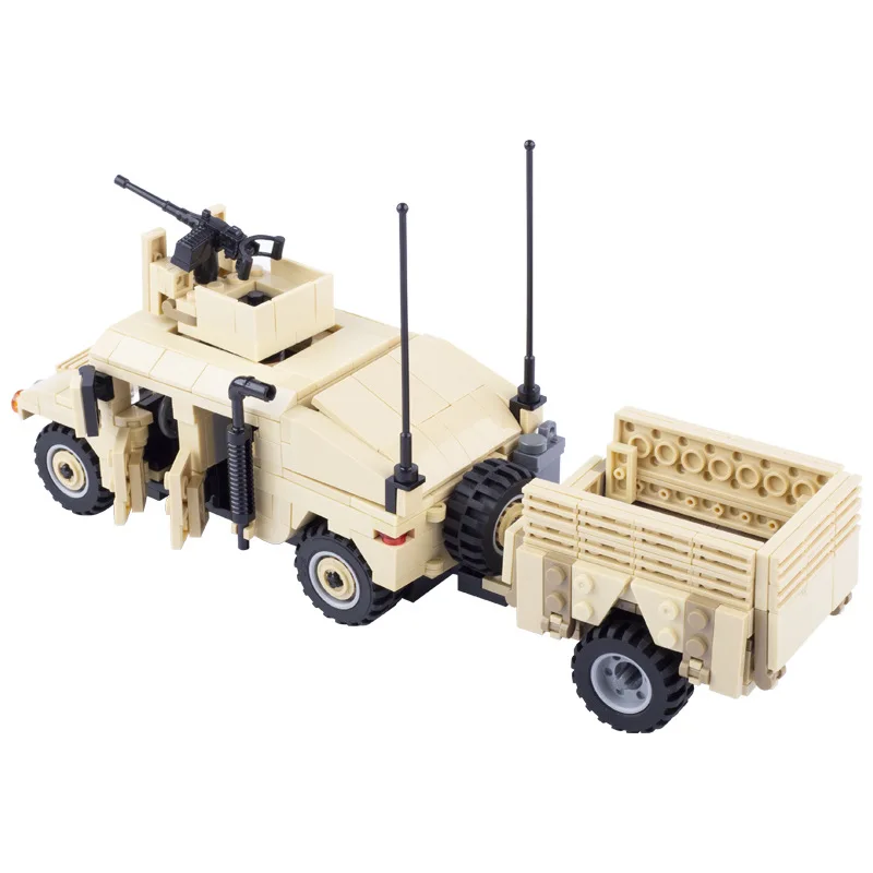 Véhicule à humvee militaire LEGO Tan personnalisé Cote dIvoire