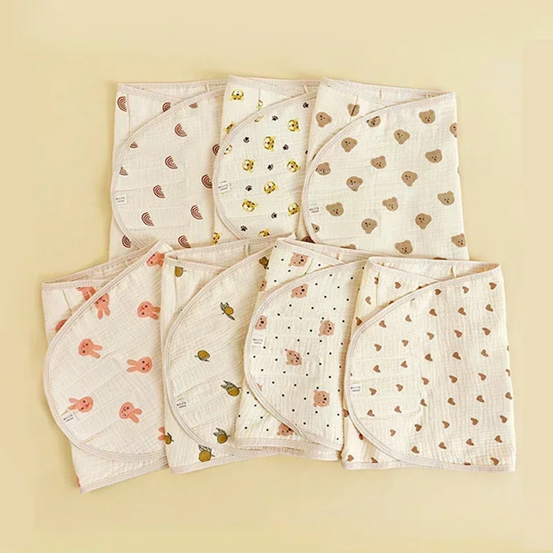 Baby Swaddle Blanket 0-6 Months Strap Protect Belly Baby Sleeping Blanket Wrap for New Born Thin-style for Summer - 6