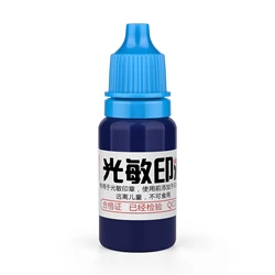 Vibrant 10ml Multi-Color Stamp Refill Ink for Office & School Supplies (Blue)