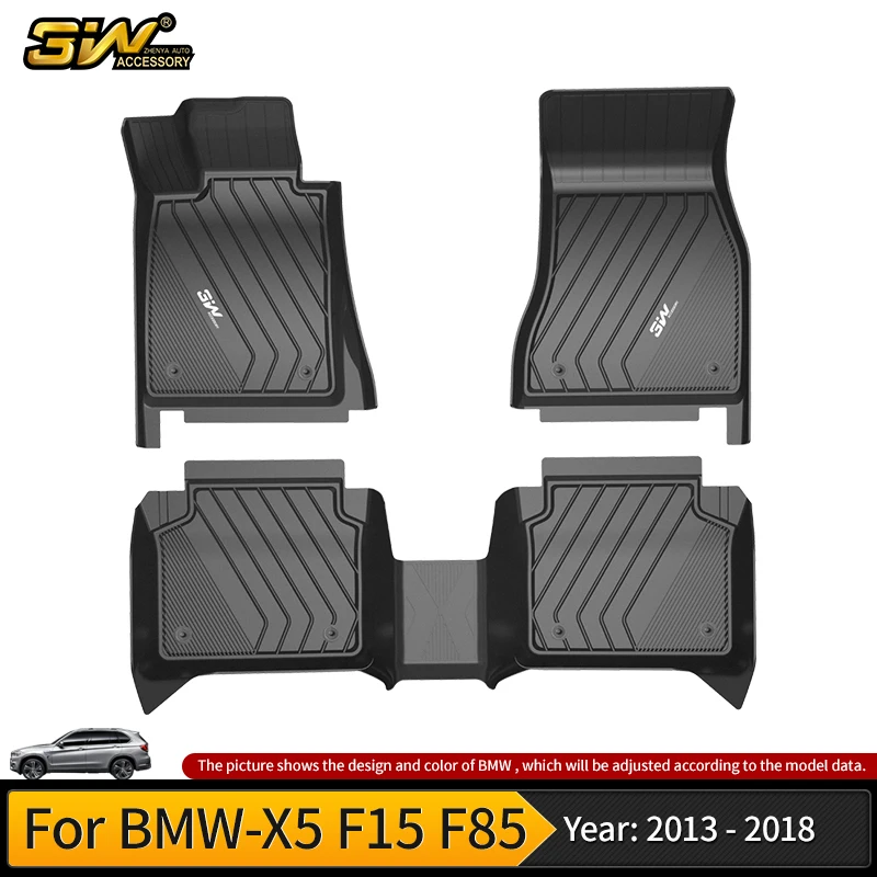 Toughpro Front Mats Black for BMW X3 All Weather Custom Fit Toughpro Front Mats Black for BMW X3 All Weather Custom Fit