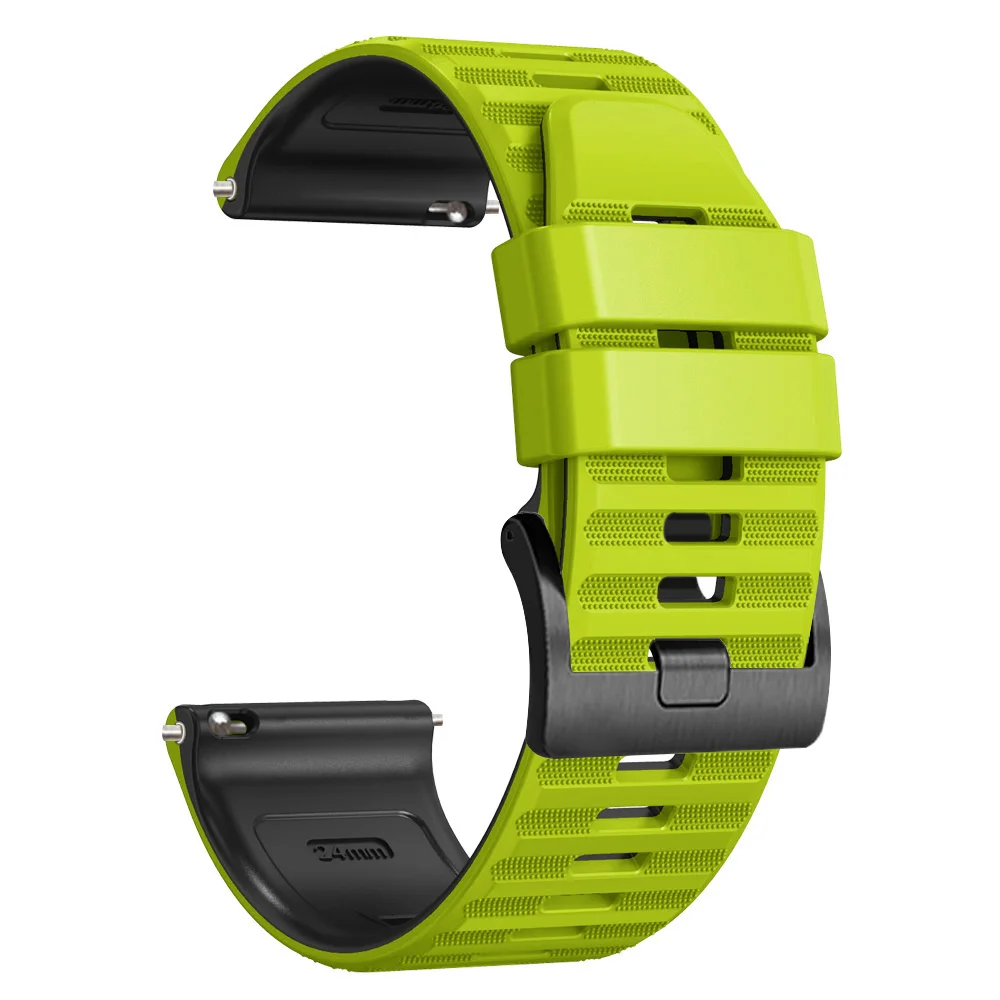 Enhanced Sports Silicone Smartwatch Band - Dynamic Fit & Comfort Design