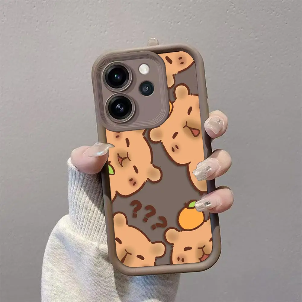 Capybara Cartoon Animal Phone Case Cover