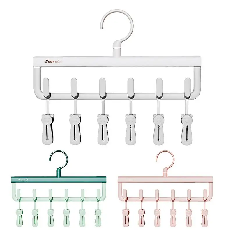 

Space Saving Windproof Multi Purpose Pants Rack for Clothes Drying Trousers Wardrobe Clip Hanger Closet Supplies Hangers