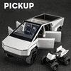 1:32 Cyber toy truck Car Model Alloy Car Die Cast Toy Car Model Sound and light Children's Toy Collectibles 1