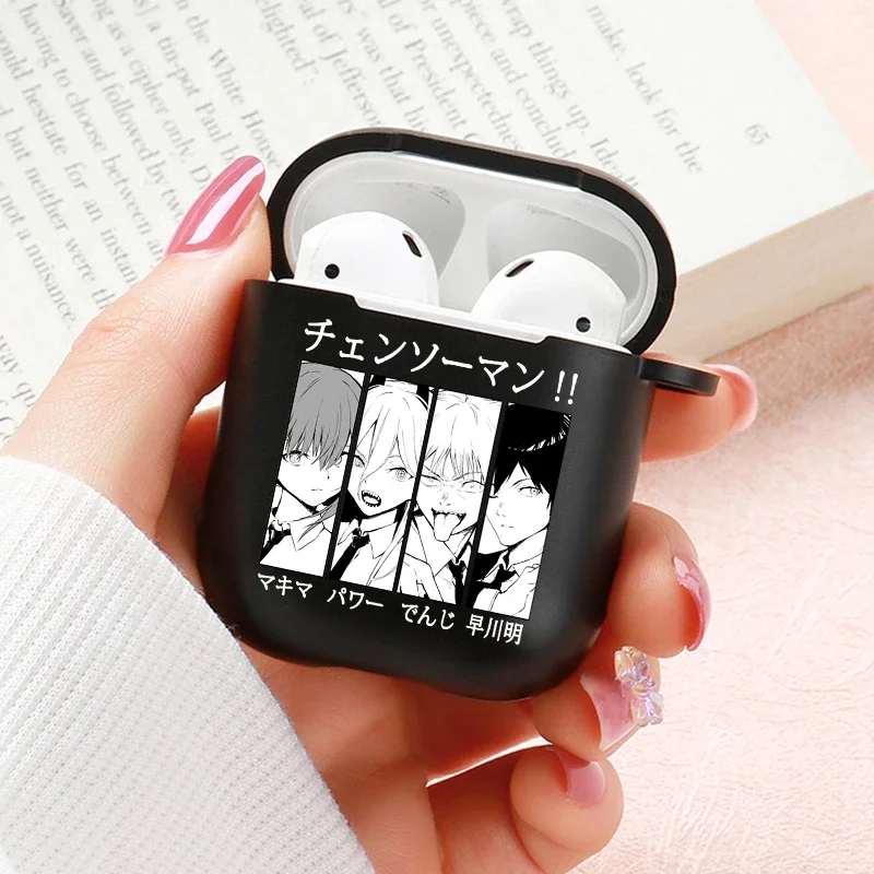 Anime Chainsaw Man Airpods Case for Apple Airpods Pro 2 1 2 3