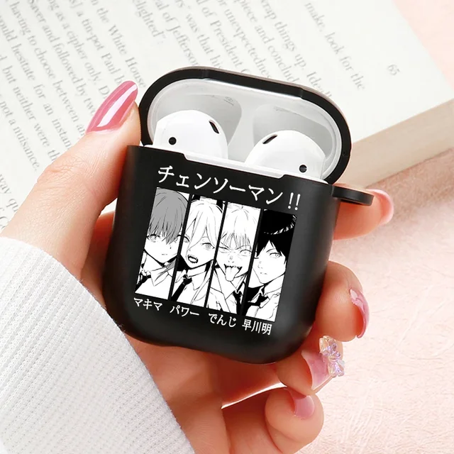 Anime Chainsaw Man Airpods Case for Apple Airpods Pro 2 1 2 3