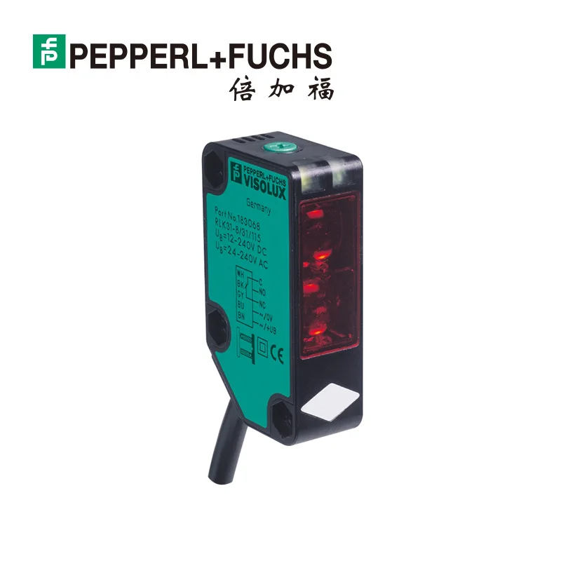 

Pepperl+Fuchs (P+F) RLK31-8-2500-IR/31/115 Diffuse Reflective Photoelectric Sensor (205234)