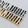 Europe America Fashion Style Wide Chain Bracelet Men Women Lady Plated Gold Settings Full Cubic Zircon Green Eyes Tiger Bangle 4
