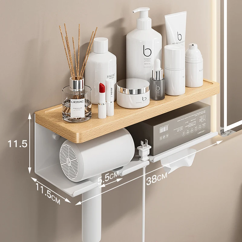 ドライヤーとコンセントコードをスッキリ収納できるホルダーや、ティッシュペーパーを取りやすい方向で掛けることができるケースなど新商品発売 |  山崎実業株式会社のプレスリリース 収納ラック、ヘアドライヤーホルダー、木製、バスルーム、壁掛け、パンチフリー、ティッシュボックス (右,グレー) [並行輸入品]
