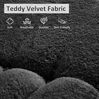 Bean Bag Chair, Oversized Loveseat Fireside Chair for Adults, 2 Seater with Memory Foam Filled, Lazy Sofa Lounge, Customized 6