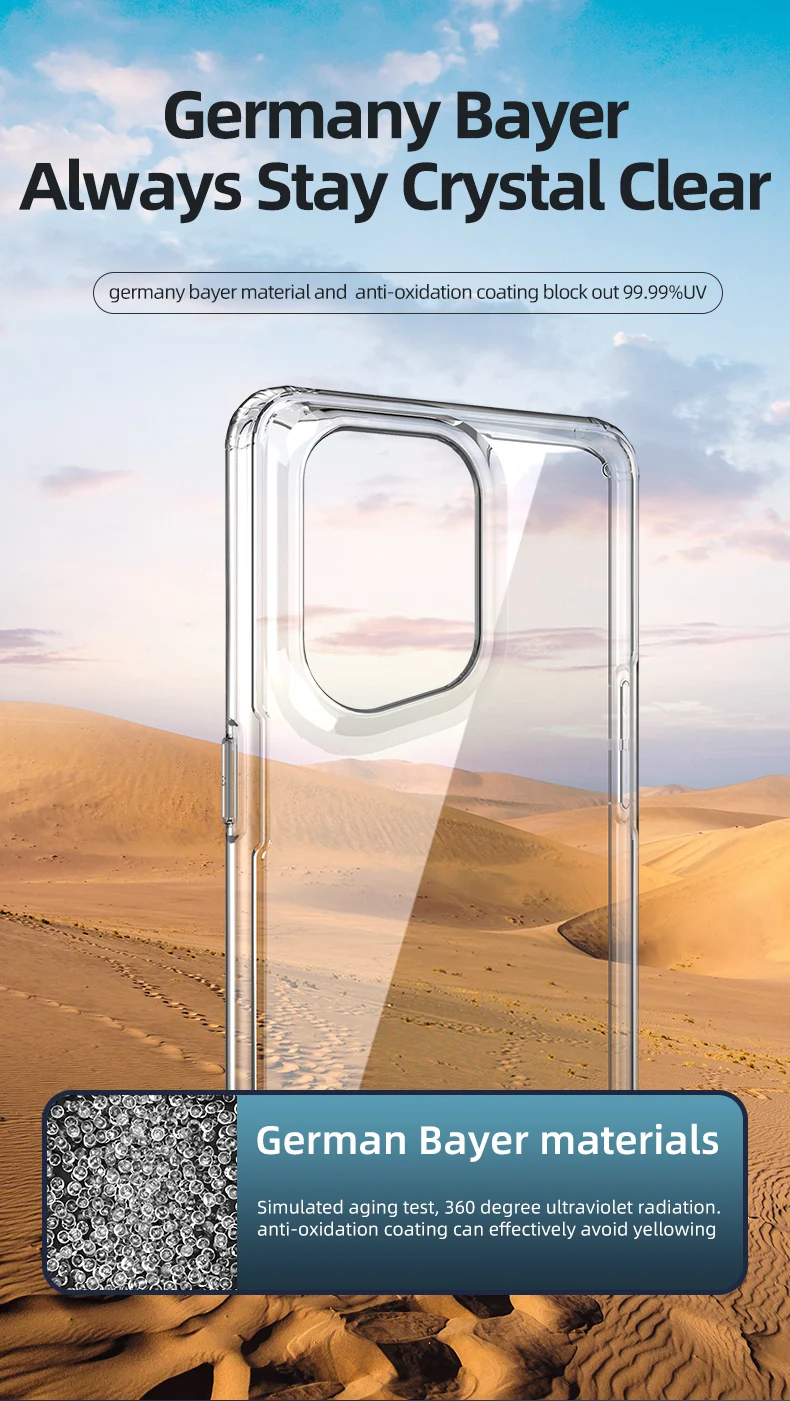 עבור OPPO למצוא X5 פרו מקרה עמיד הלם שקוף Crystal Clear הקשיח מחשב + TPU מעטפת עבור למצוא X5 iphone 11 Pro Max leather case