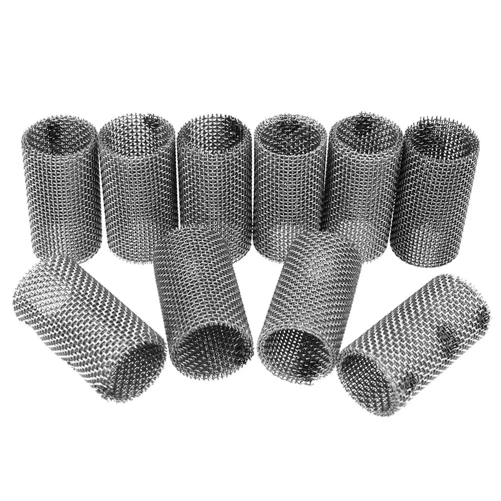 10Pcs 310s Stainless Steel Strainer Screen For Diesel Air Parking Heater Car Glow Plug Burner 3-Layers Filter Mesh N6C5