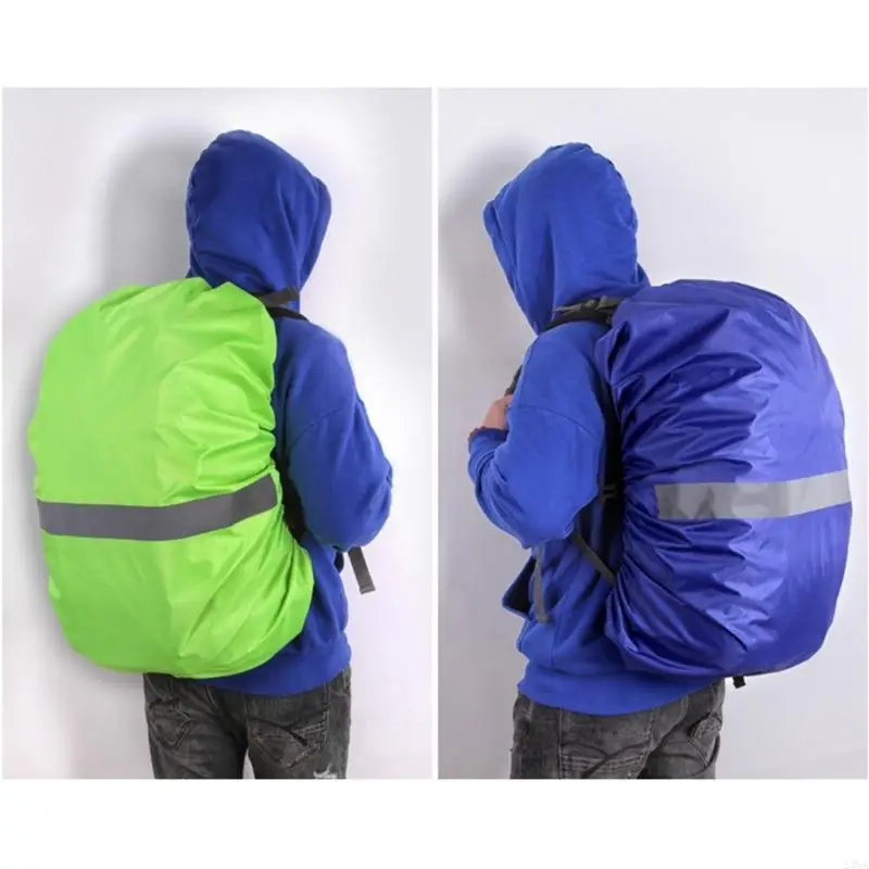 23GA Waterproof Backpack Rain Cover Protect Backpacks from Tears Scratches Reflective