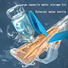 LED Marquee Electric Water Gun for Kids Full Automatic Absorb Water High Powerful Watergun Summer Outdoor Pool Children Gun Toys 5