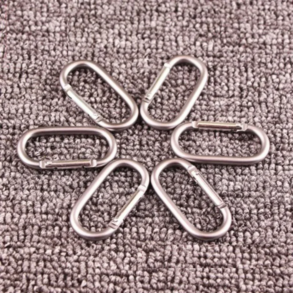 Stainless Steel Carabiner 10pcs climbing carabiner
