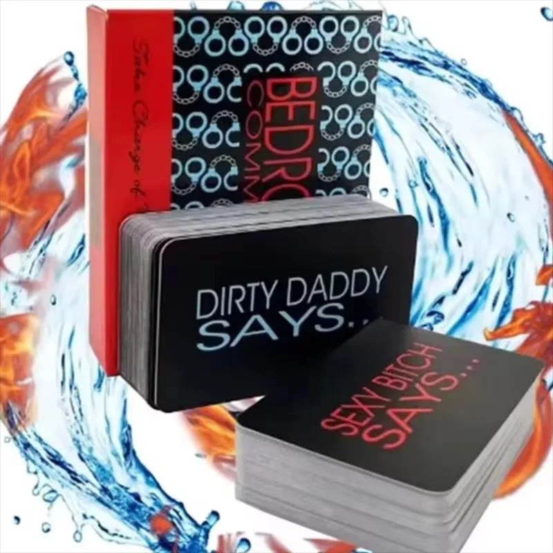 Card Games Bedroom Commands Board 108 Cards Adult Party Interactive Desktop Couple Date Night Naughty Position