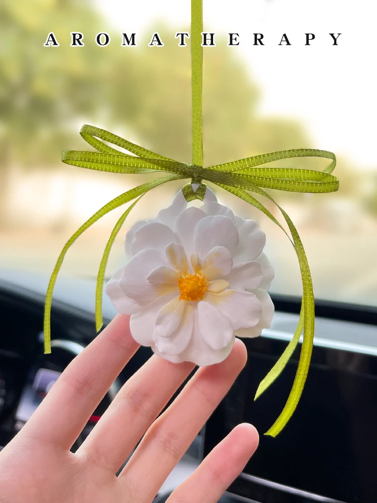 

Car pendant ins car ornaments flower auto hanging perfume aromatherapy online celebrity car interior decoration supplies