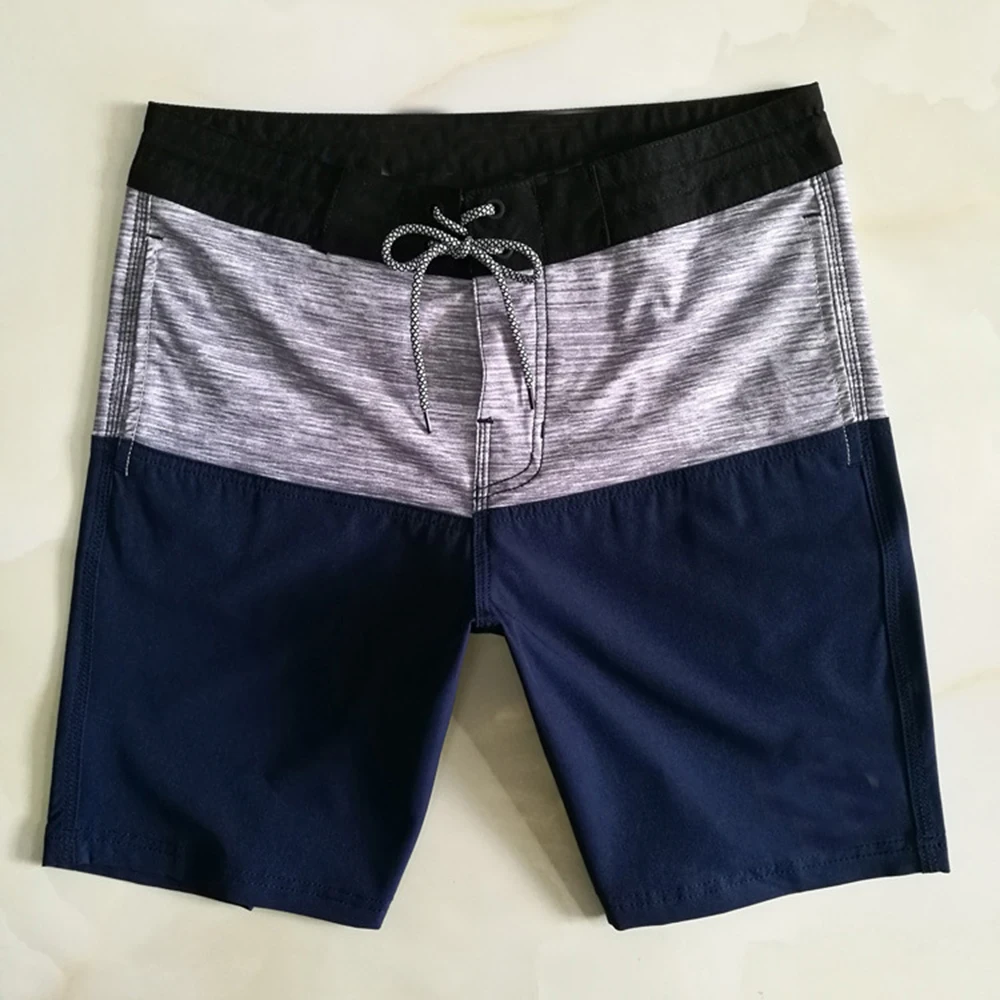 Plus Size 28 to 38 Waterproof Board Shorts Summer Shorts Men Swimwear Men Beach Shorts Men Bermuda Short Boardshorts With Label 6