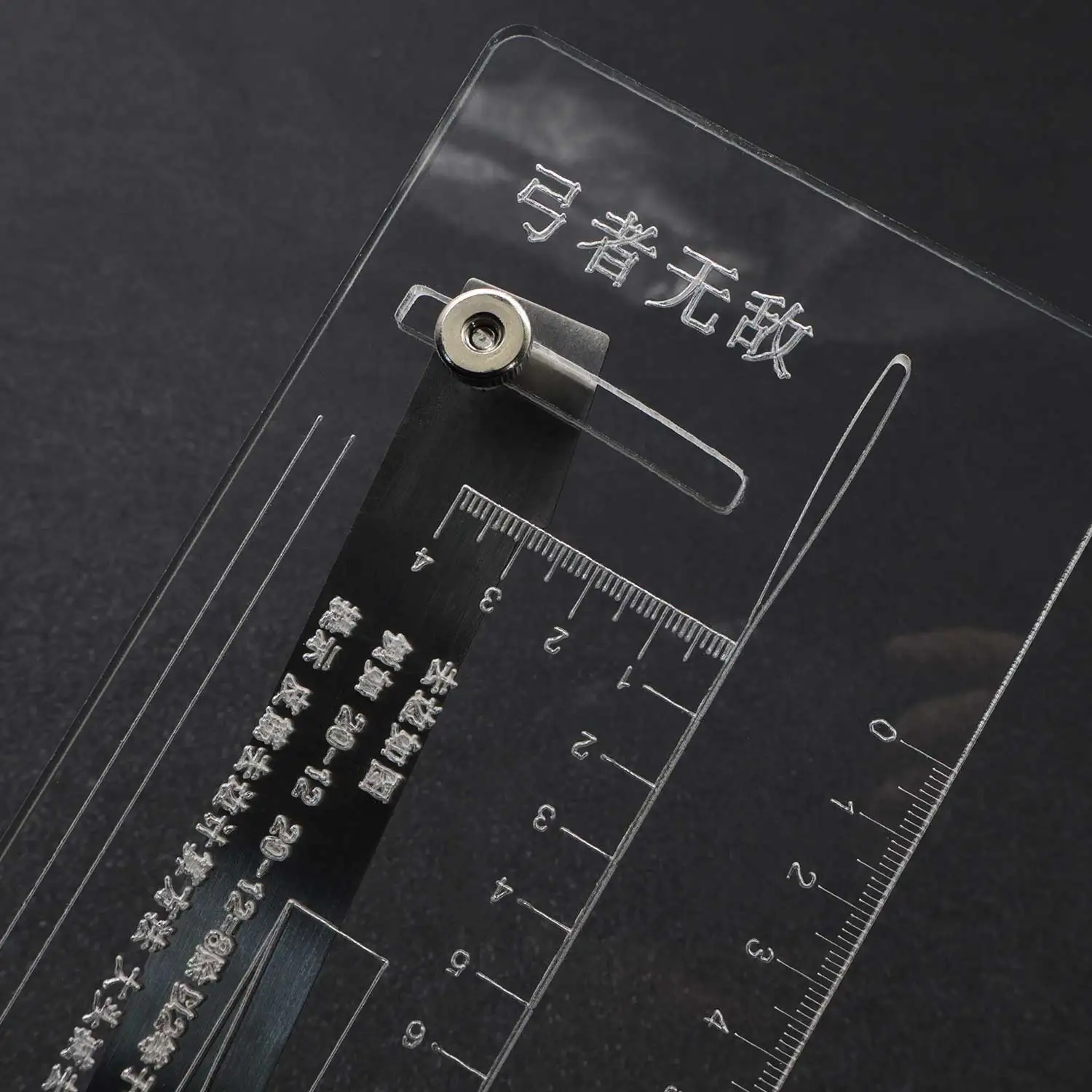 DIY 슬링샷 고무줄 절단판, 다양한 크기의 고무줄 제작을 위한 만능 자, 사냥용 고무줄 제작.