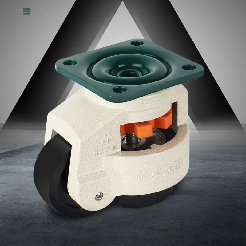 Stainless steel 80F60F100F anti-static triangle plate handle adjustment wheel profile universal wheel