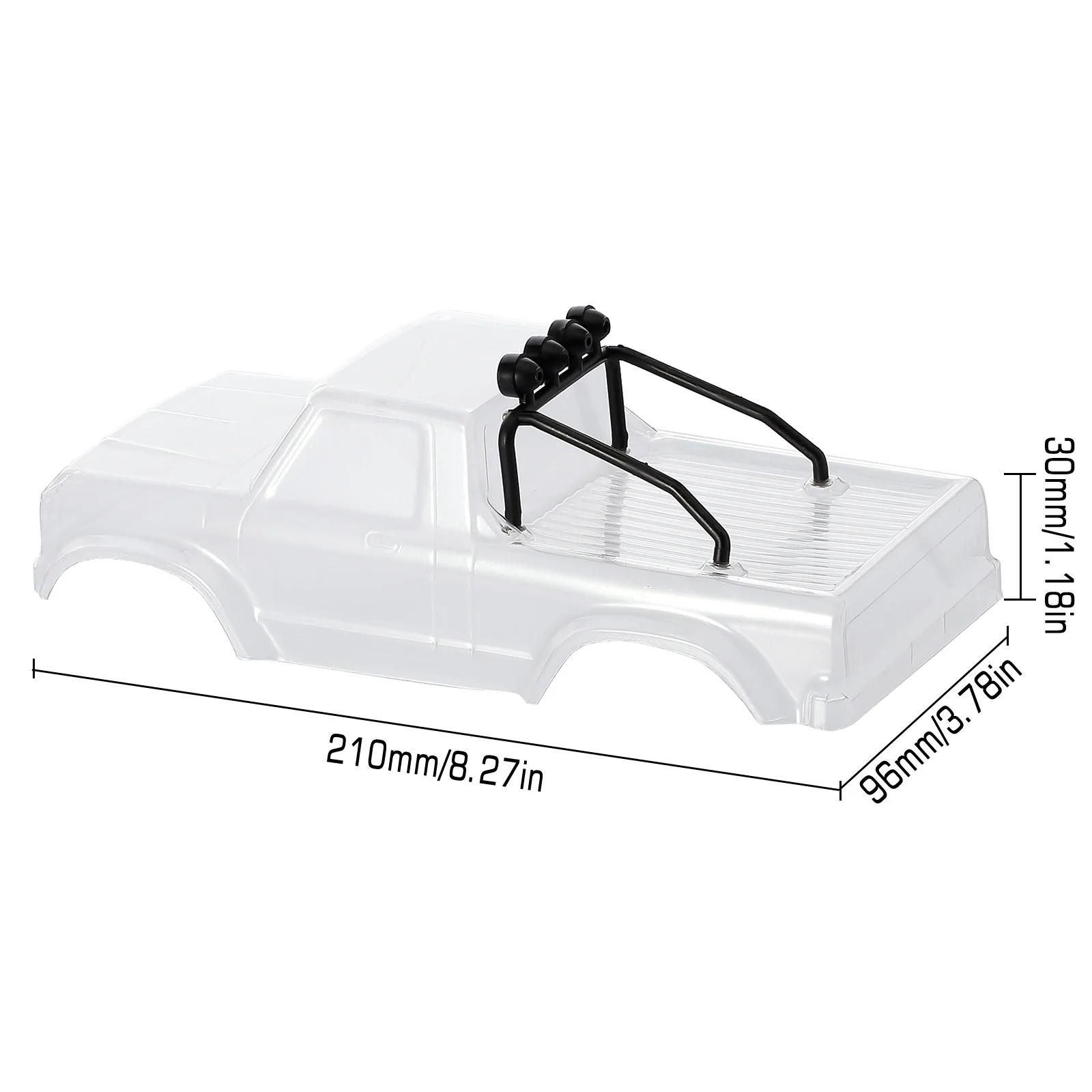 INJORA öƽ F150 Ŭ ٵ ,     , 1/24 RC ũѷ ڵ  SCX24 ׷̵ ǰ