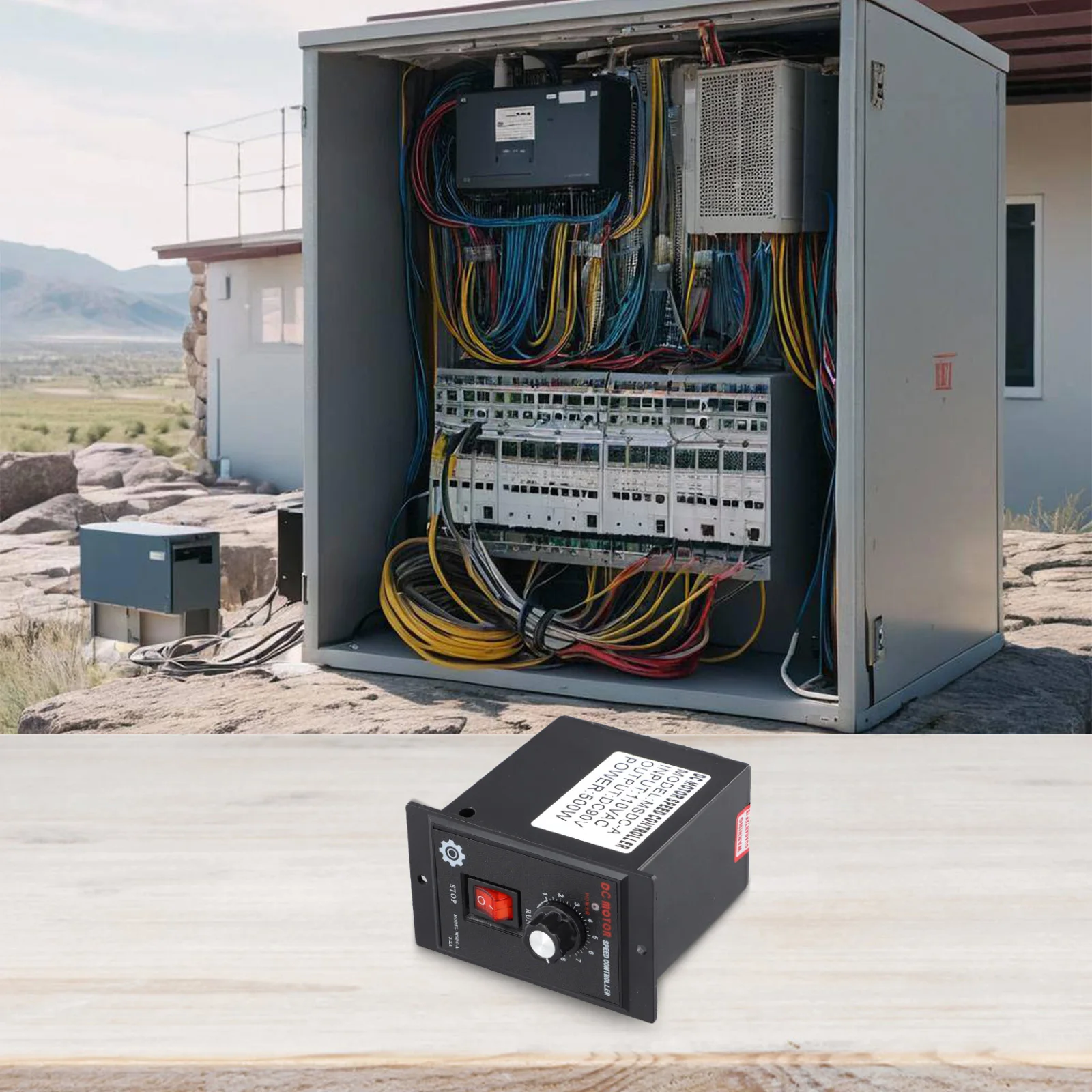 500W DC 모터 속도 컨트롤러, AC 110V-DC 90V 정방향 가역 레귤레이터, 50W 100W 120W 200W 300W 400W 부품에 적용 가능